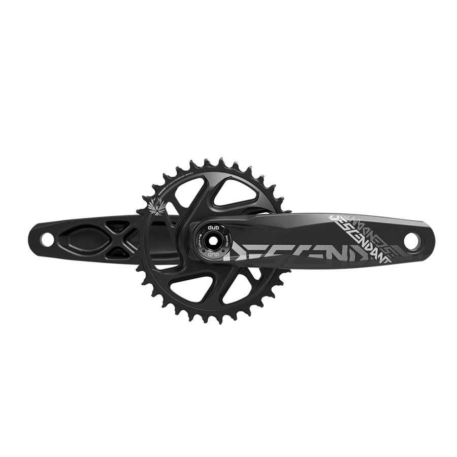350783-01::0::350783-01::Truvativ, Descendant DH DUB83, Pédalier, Vitesses: 10/11, Axe: 28.99mm, BCD: Direct Mount, 34, DUB, 165mm, Noir, DH