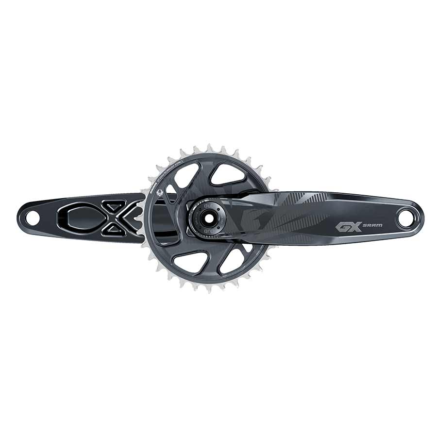 350784-16::0::350784-16::SRAM, GX Eagle DUB C1, Pédalier, Vitesses: 11/12, Axe: 28.99mm, BCD: Direct Mount, 32, DUB, 175mm, Noir, 55mm