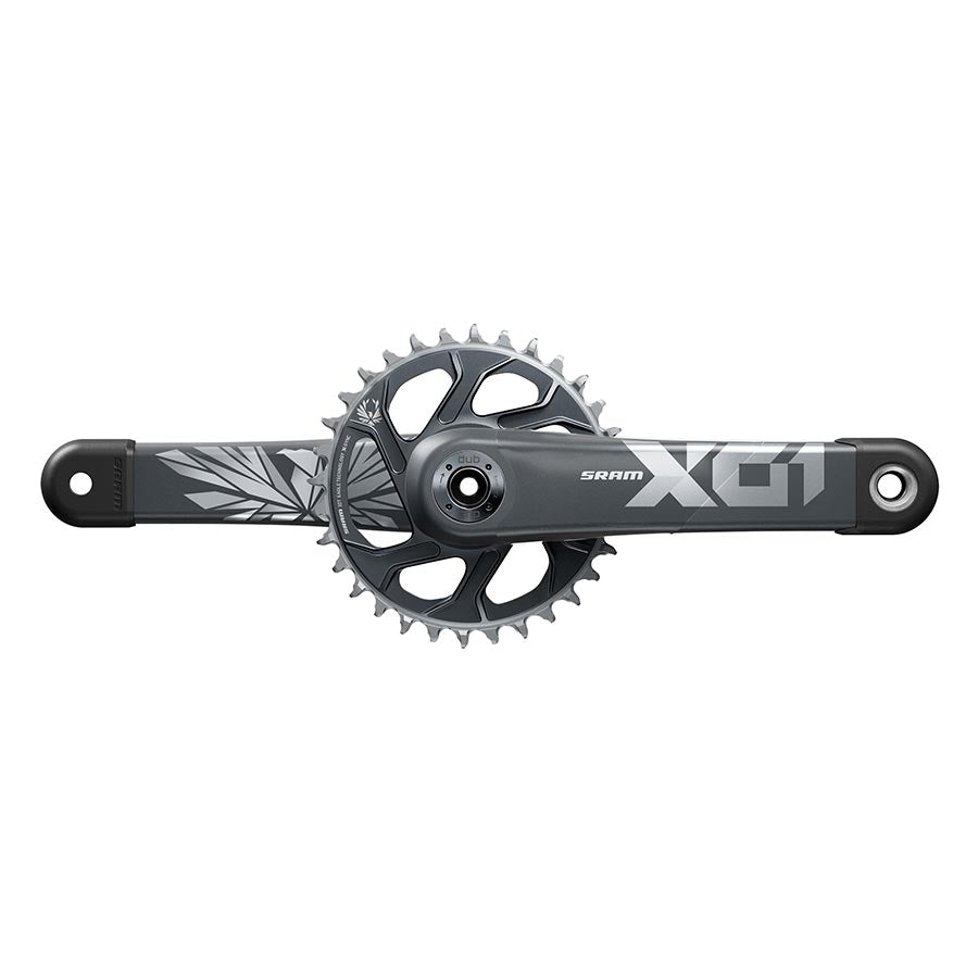 350785-16::0::350785-16::SRAM, X01 Eagle DUB C3, Pédalier, Vitesses: 11/12, Axe: 28.99mm, BCD: Direct Mount, 32, DUB, 165mm, Noir, Boost