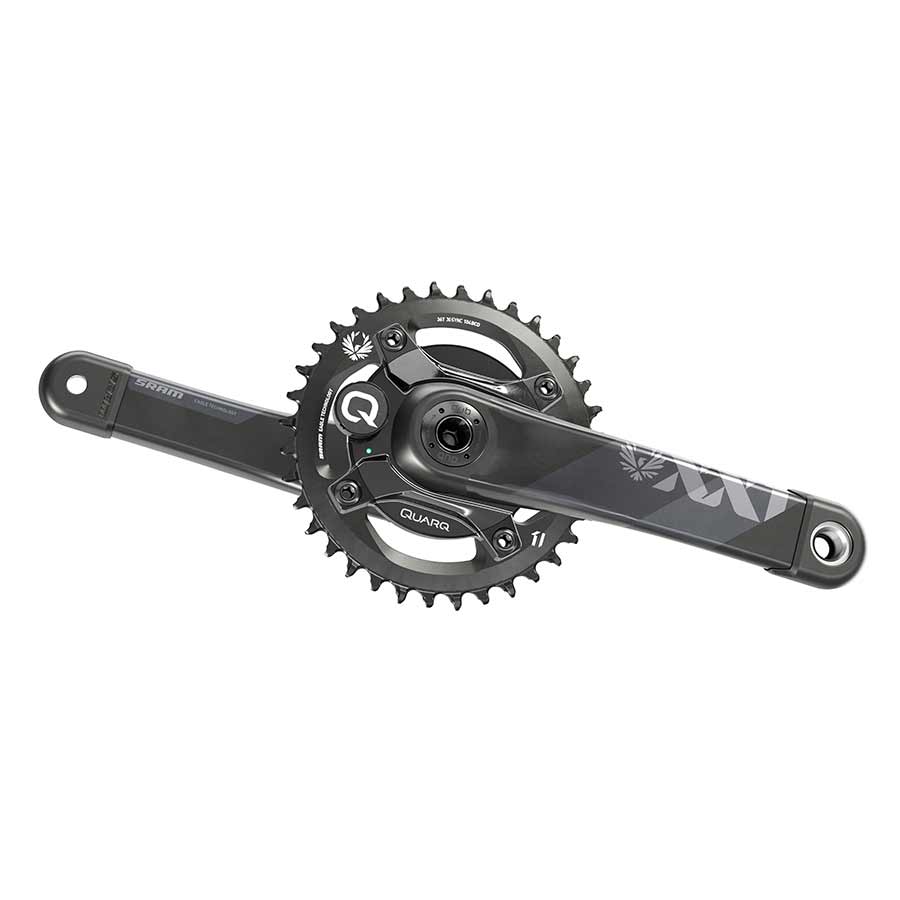 350810-02::0::350810-02::SRAM, XX1 Eagle DUB Power Meter, Pédalier à capteur de puissance, Vitesses: 11/12, Axe: 28.99mm, BCD: 104, 32, DUB, 175mm, Noir, Boost