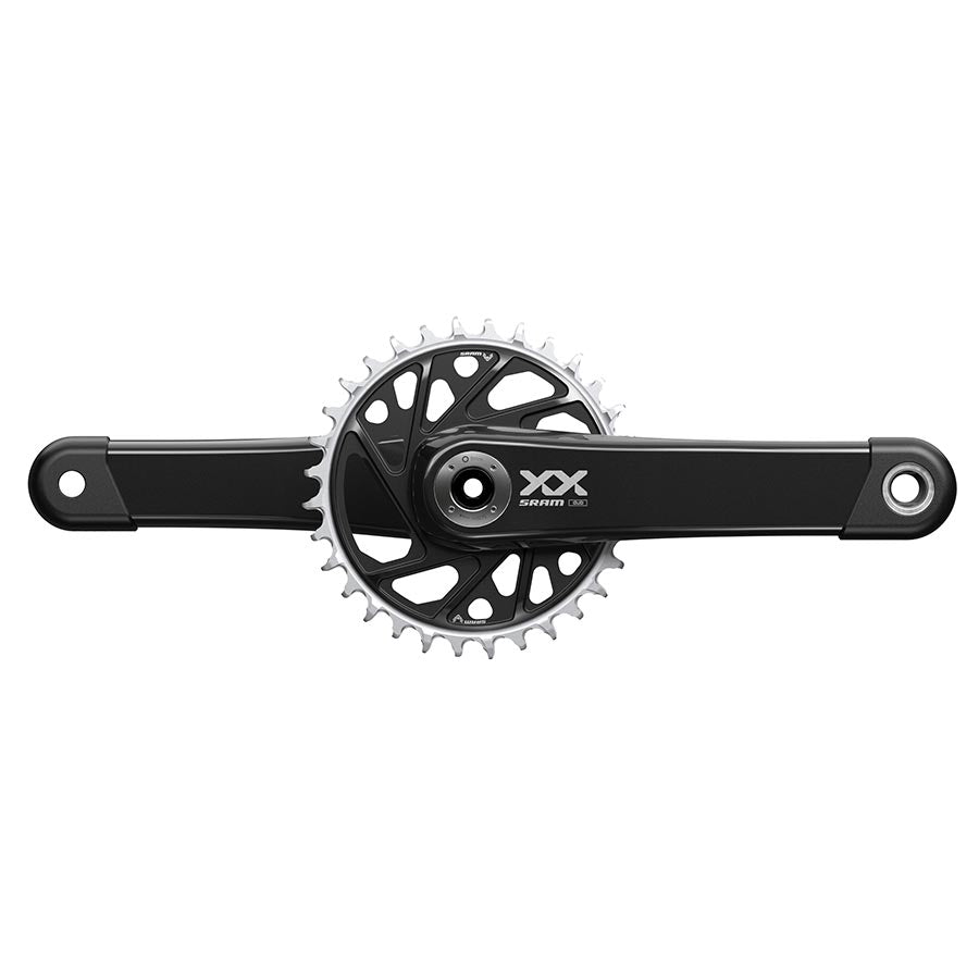 350840-02::0::350840-02::SRAM, XX Eagle T-Type, Pédalier, Vitesses: 12, Axe: 28.99mm, BCD: Direct Mount, 32, DUB, 170mm, Noir, Boost