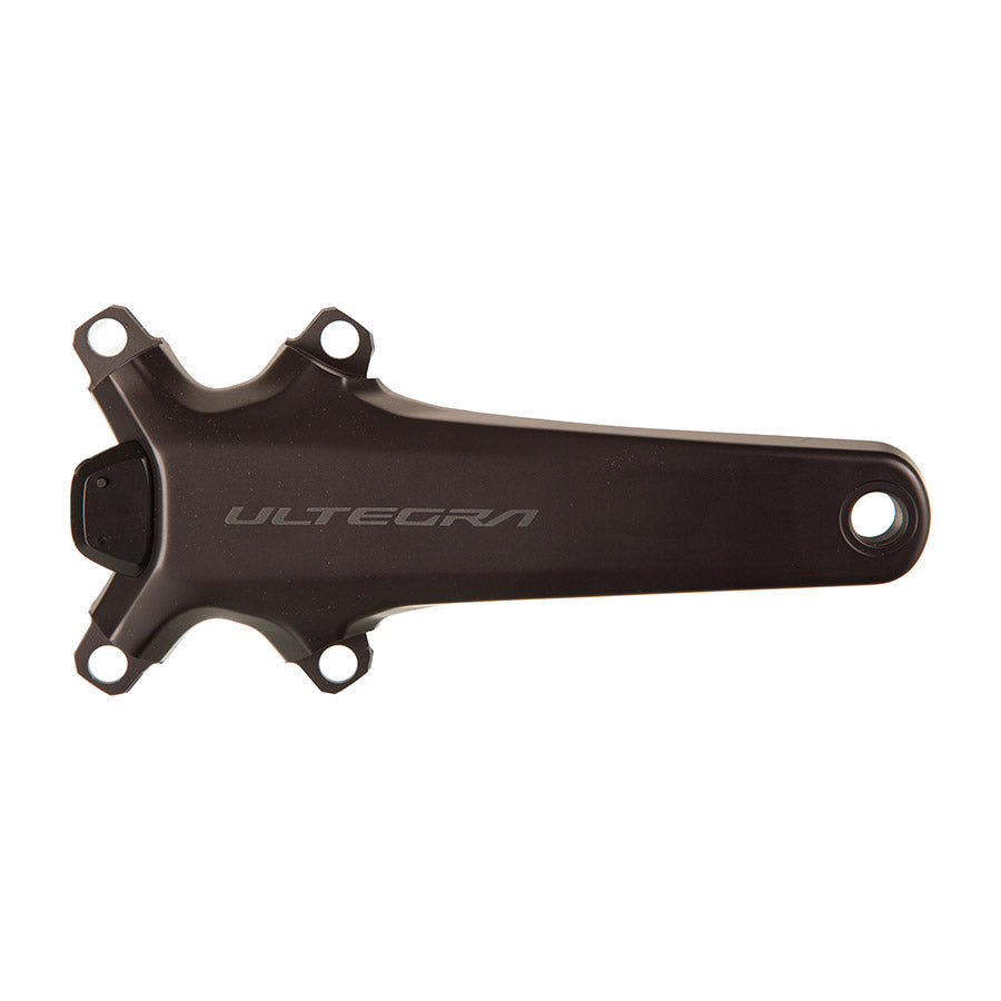 350896-07::0::350896-07::Shimano, Ultegra FC-R8100-P, Pédalier à capteur de puissance, Vitesses: 12, Axe: 24mm, BCD: 110, Sans plateau, Hollowtech II, 170mm, Noir, Route Disque, IFCR8100PCXXF