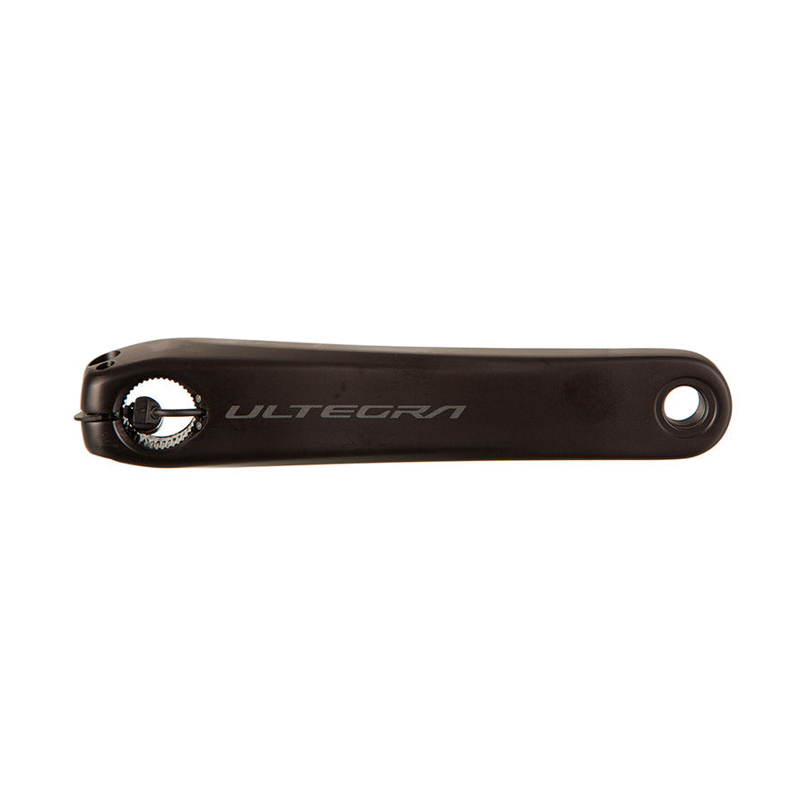 350896-08::1::350896-08::Shimano, Ultegra FC-R8100-P, Pédalier à capteur de puissance, Vitesses: 12, Axe: 24mm, BCD: 110, Sans plateau, Hollowtech II, 172.5mm, Noir, Route Disque, IFCR8100PDXXF
