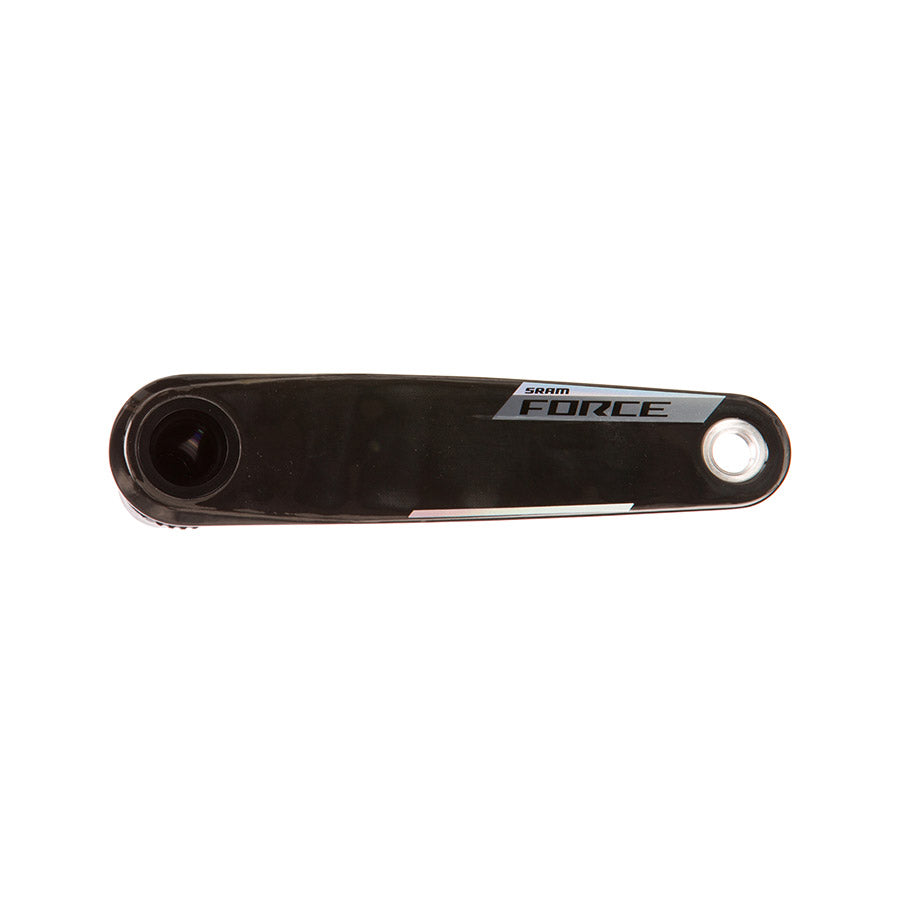 350919-14::2::350919-14::SRAM, Force 2x Powermeter E1, Pédalier à capteur de puissance, Vitesses: 12, Axe: 28.99mm, BCD: Thread Mount, 46/33, DUB, 172.5mm, Noir, Route