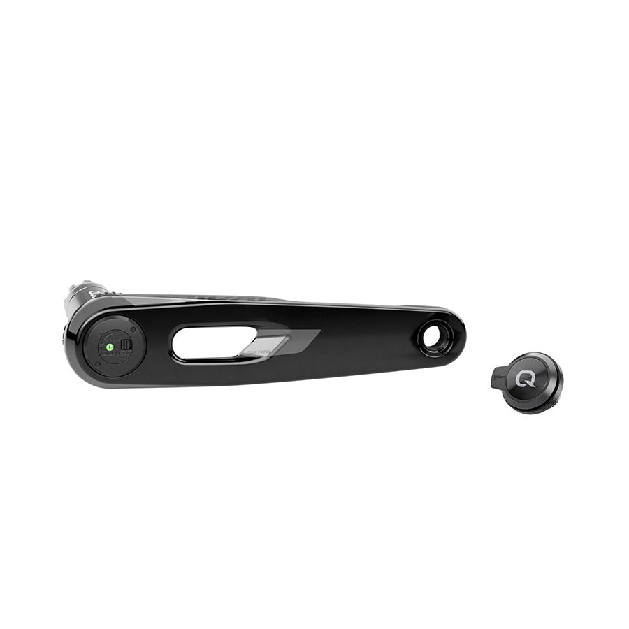 350926-05::0::350926-05::SRAM, Rival PM, Manivelle gauche avec essieu wattmètre, Vitesses: 12/13, Axe: 28.99mm, DUB, 175mm, Noir, Route