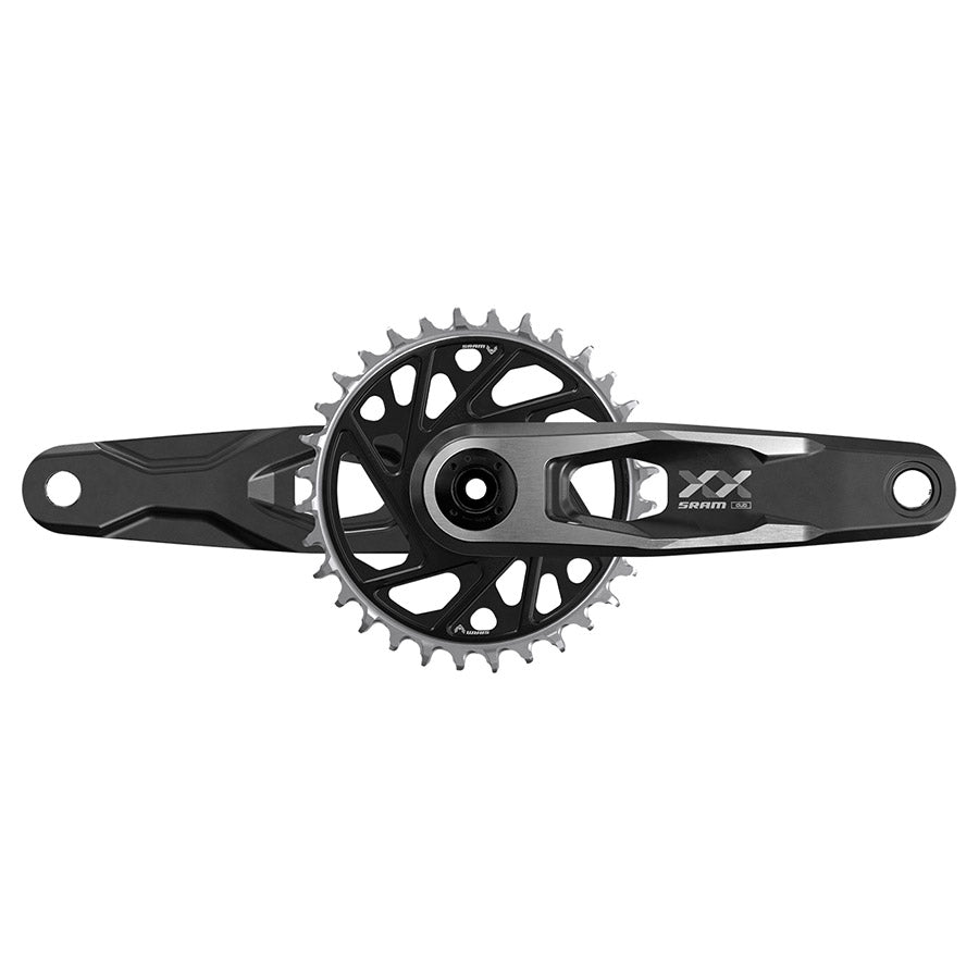 350934-04::0::350934-04::SRAM, XX Downhill CL56.5, Pédalier, Vitesses: 7, Axe: 28.99mm, BCD: Direct Mount SRAM 8 Boulons, 34, DUB, 150mm, Noir, DH