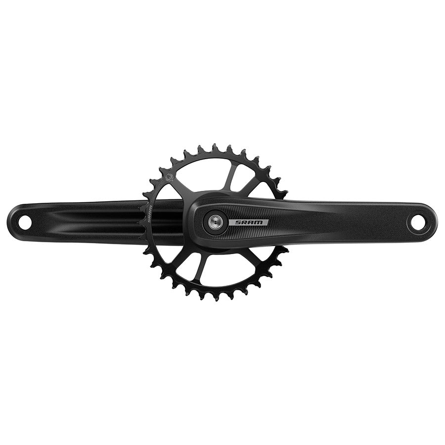 350955-01::0::350955-01::SRAM, Eagle S100 Boost B1, Pédalier, Vitesses: 12, BCD: Direct Mount SRAM 3 Boulons, 32, Powerspline, 155mm, Noir, Boost