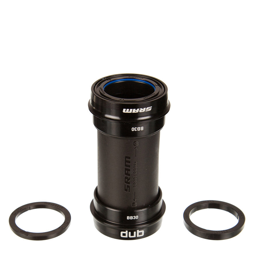 380454-01::0::380454-01::SRAM, DUB BB30, Jeu de pédalier Press-fit, BB30, Axe: 28.99mm, Largeur: 68/73mm, Diamètre: 42mm