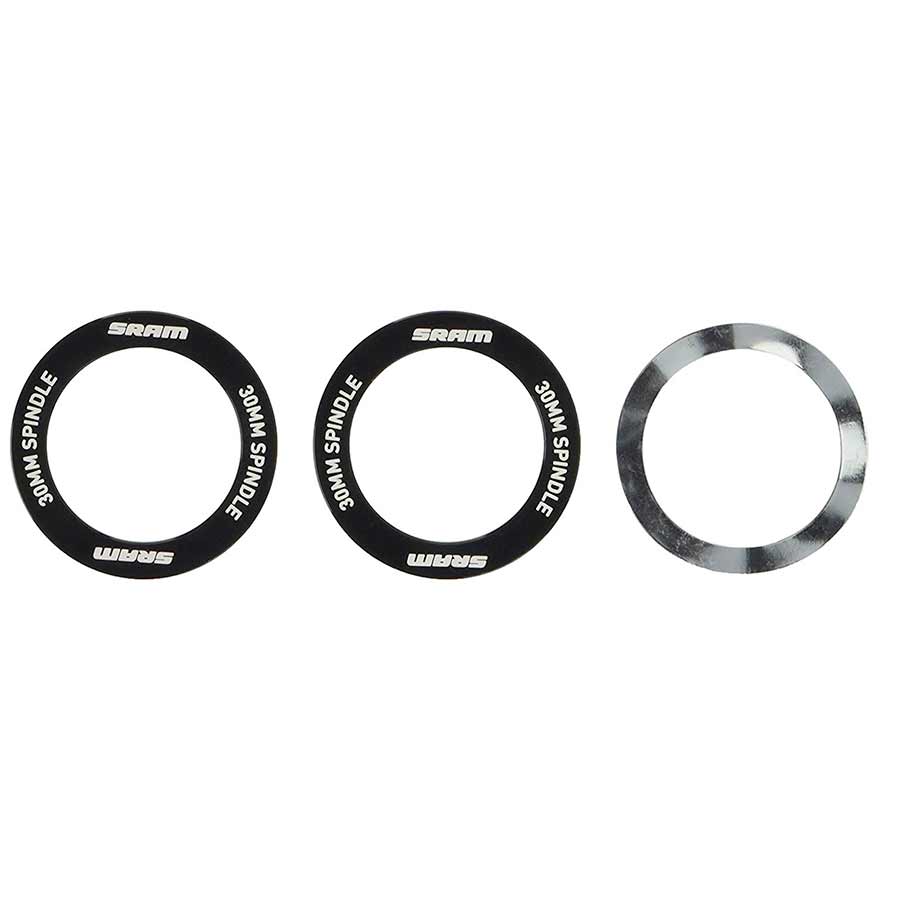 380461-01::0::380461-01::SRAM, 11.6415.007.020, Bague extérieure et rondelle à ressort pour roulement BB30, Kit