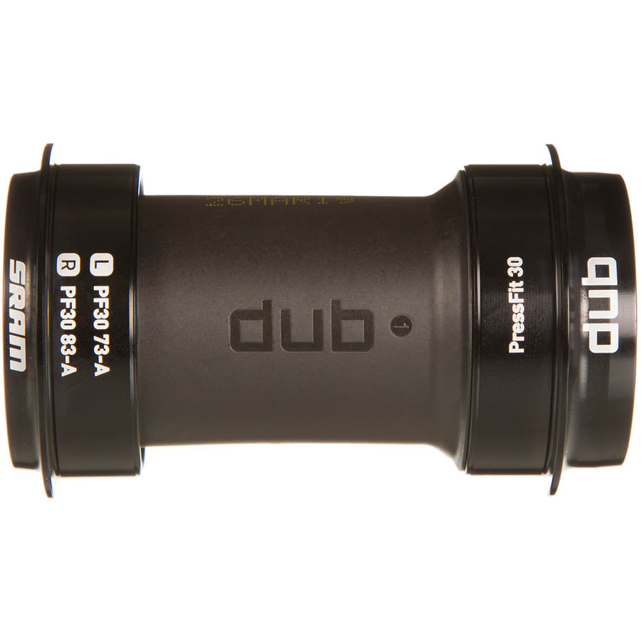 380479-01::0::380479-01::SRAM, DUB PF30 Road 73mm, Jeu de pédalier Press-fit, PF30, Axe: 28.99mm, Largeur: 73mm, Diamètre: 46mm