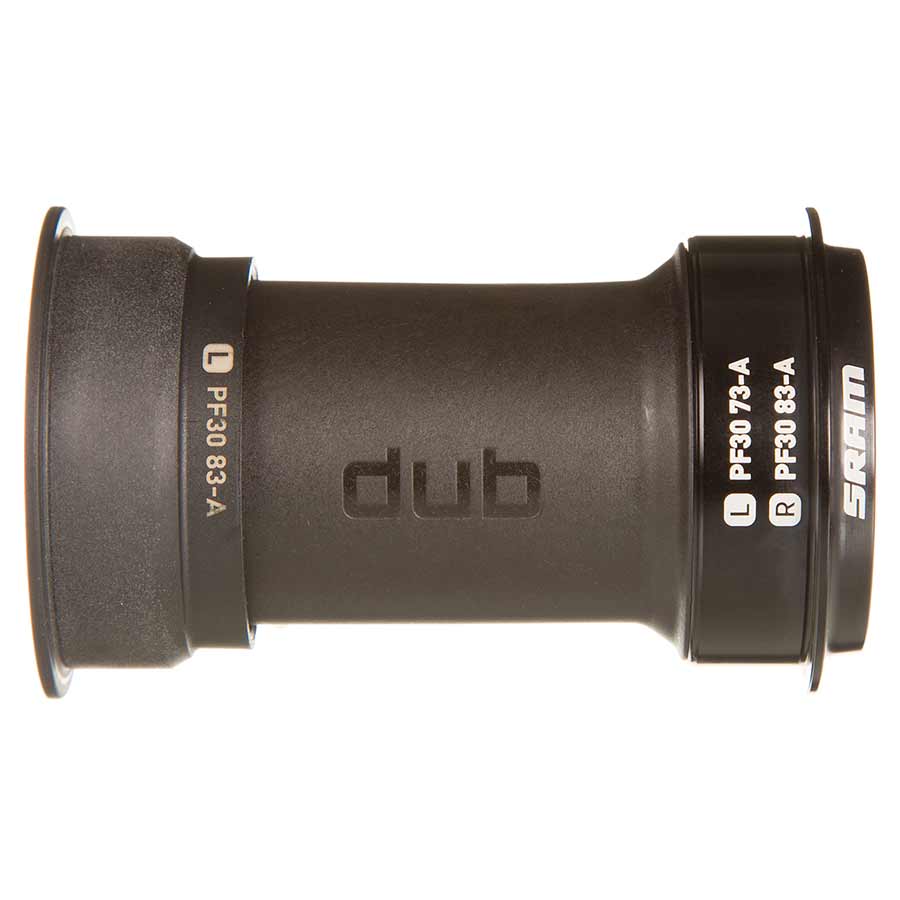 380480-01::0::380480-01::SRAM, DUB PF30 Road 83mm, Jeu de pédalier Press-fit, PF30, Axe: 28.99mm, Largeur: 83mm, Diamètre: 46mm