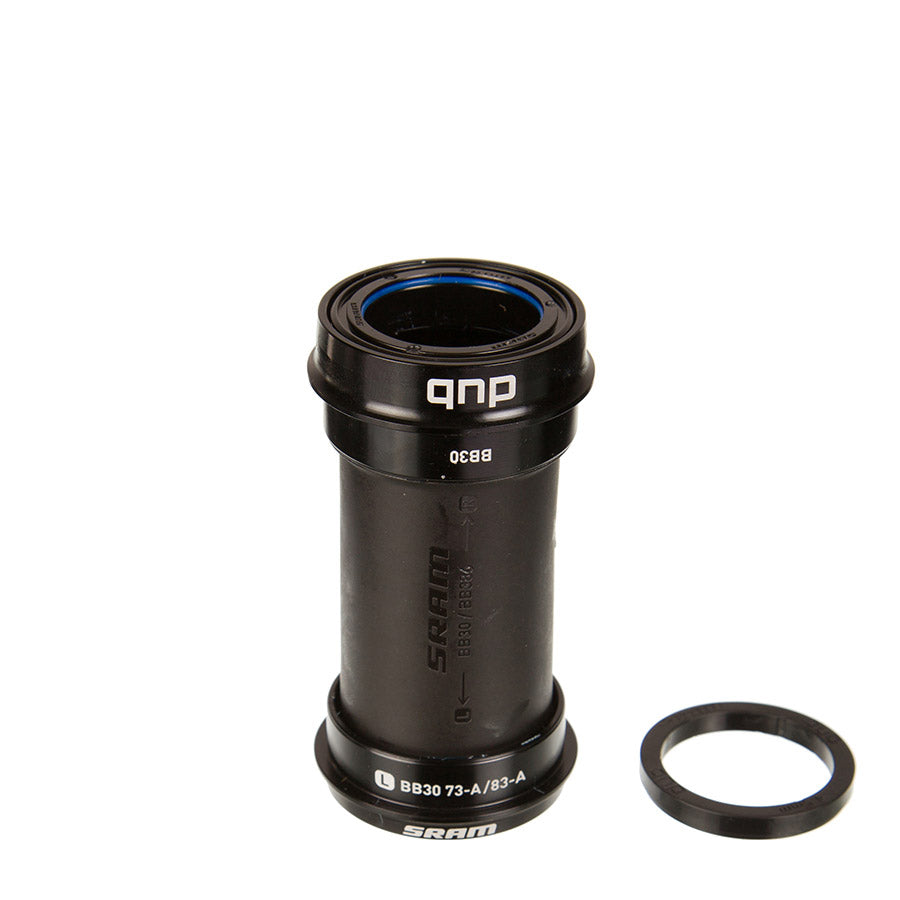 380493-01::0::380493-01::SRAM, DUB BB30 83mm, Jeu de pédalier Press-fit, BB30, Axe: 28.99mm, Largeur: 83mm, Diamètre: 42mm