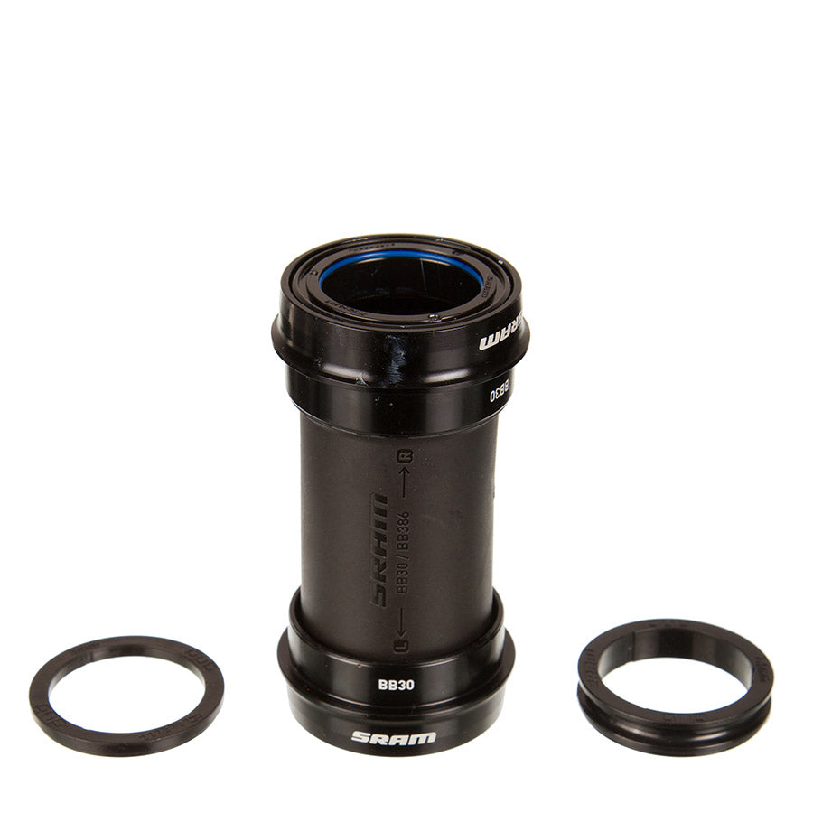 380532-01::0::380532-01::SRAM, DUB BB30 73mm (55mm Chainline), Jeu de pédalier Press-fit, BB30, Axe: 28.99mm, Largeur: 73mm, Diamètre: 42mm