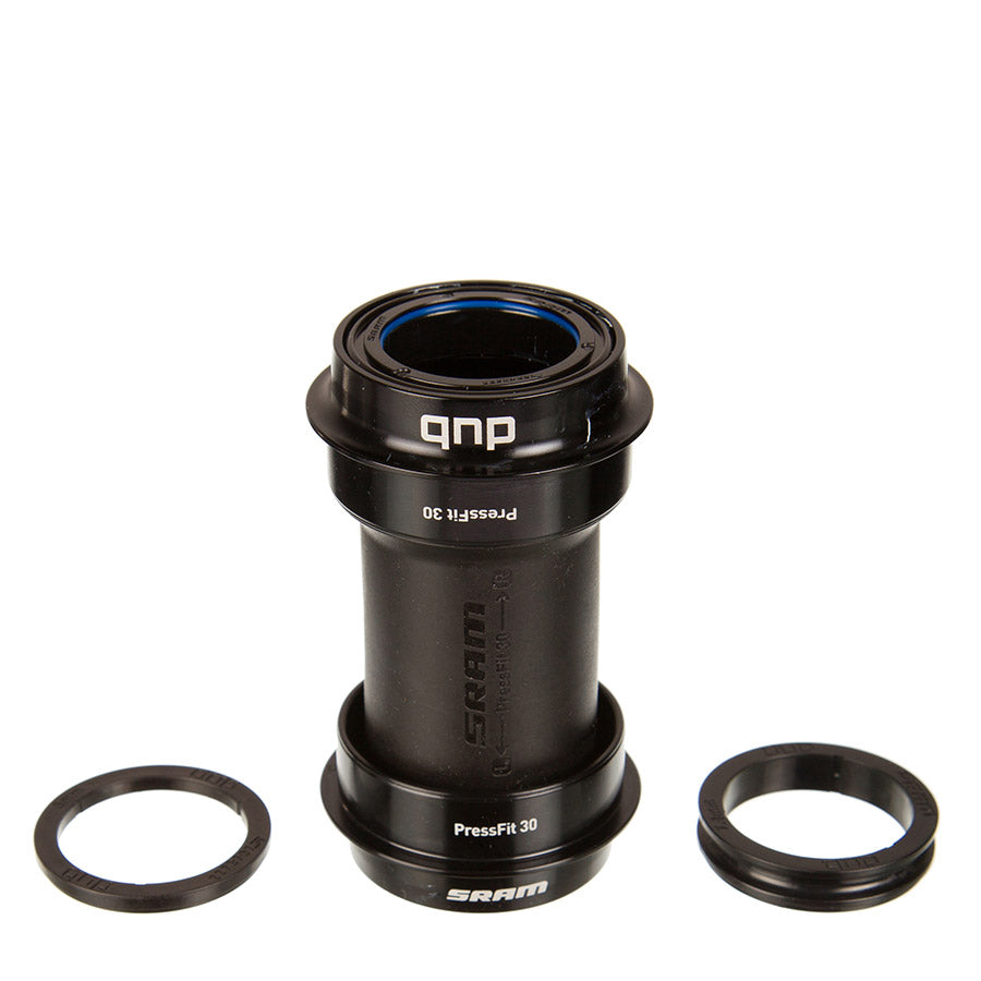 380534-01::0::380534-01::SRAM, DUB PF30 73mm (55mm Chainline), Jeu de pédalier Press-fit, PF30, Axe: 28.99mm, Largeur: 73mm, Diamètre: 46mm
