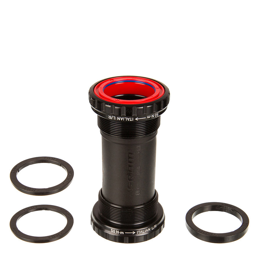 380563-01::0::380563-01::SRAM, DUB Italian Ceramic, Jeu de pédalier fileté, Italien, 70mm, 28.99mm