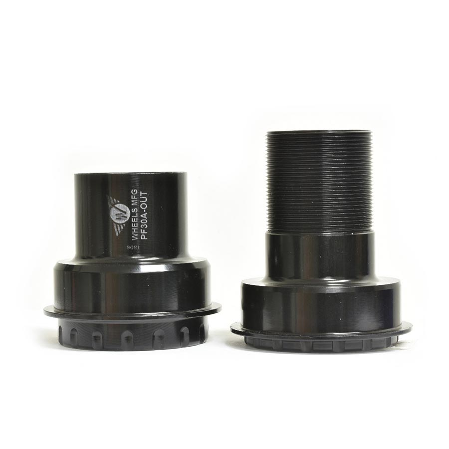 380635-01::1::380635-01::Wheels Manufacturing, PF30A 24mm, Jeu de pédalier Press-fit, PF30A, Axe: 24mm, Largeur: 73mm, Diamètre: 46mm