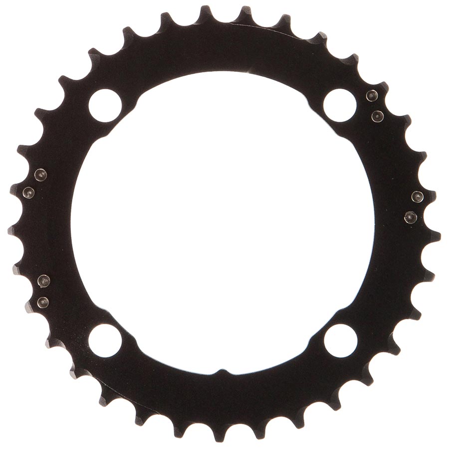 390595-01::1::390595-01::SRAM, 33D, 10 vit., BCD 104mm, 4-Boulons, Plateau Centre, Pour 22/33/44, Aluminium, Noir, 11.6215.188.290