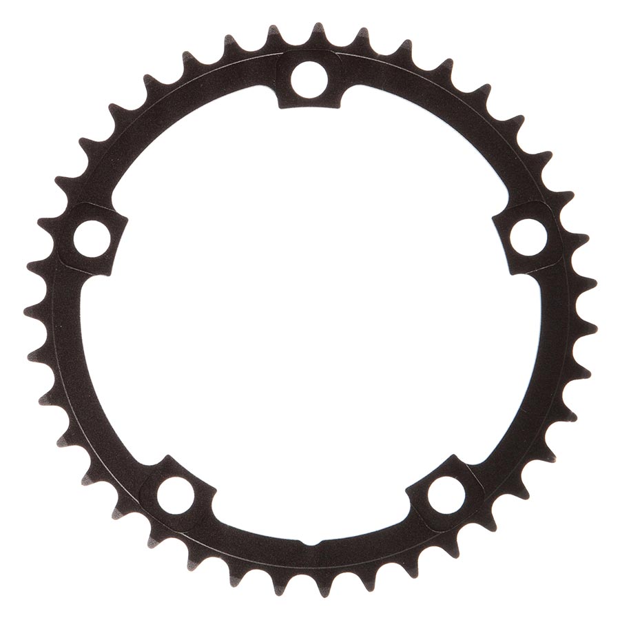 390674-01::0::390674-01::FSA, 39D, 10/11vit., BCD: 130mm, 5 Boulons, Pro Road, Plateau Intérieur, pour Double, Aluminium, Noir, 371-0139D