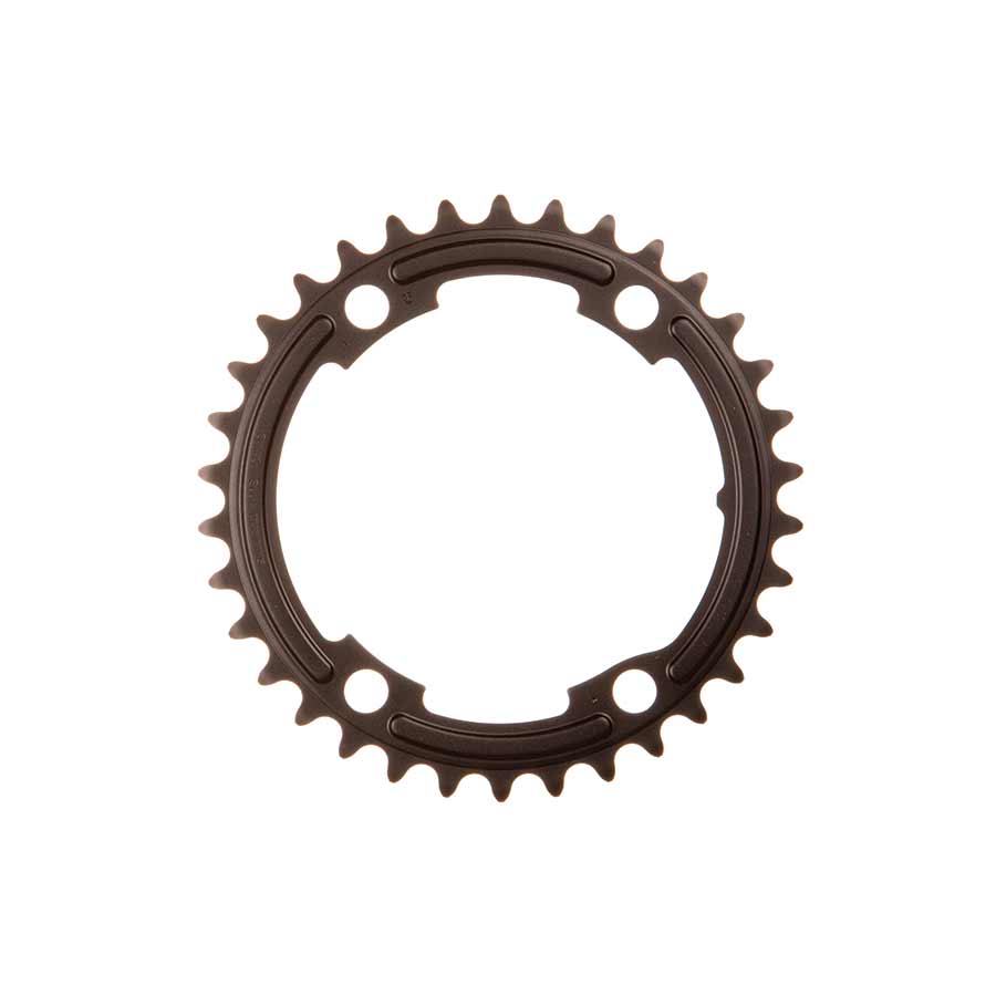 391085-01::0::391085-01::Shimano, 105 FC-R7000, Plateau, Dents: 34, Vitesses: 11, BCD: 110, Boulons: 4, Intérieur, Aluminium, Noir, Y1WV34000