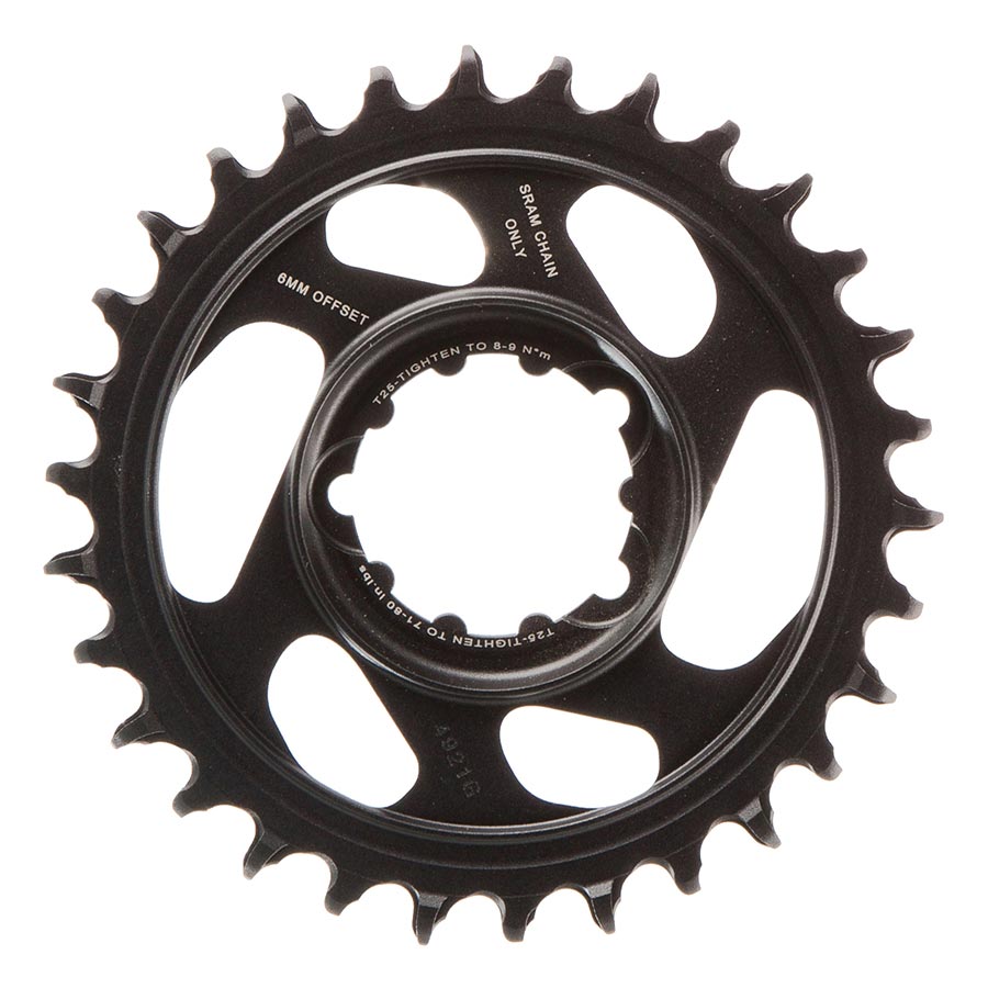 391094-01::1::391094-01::SRAM, X-SYNC 2 SL XX1 Eagle Lunar Grey 6mm, Plateau, Dents: 30, Vitesses: 12, BCD: Direct Mount, Mono-plateau, Alliage, Gris