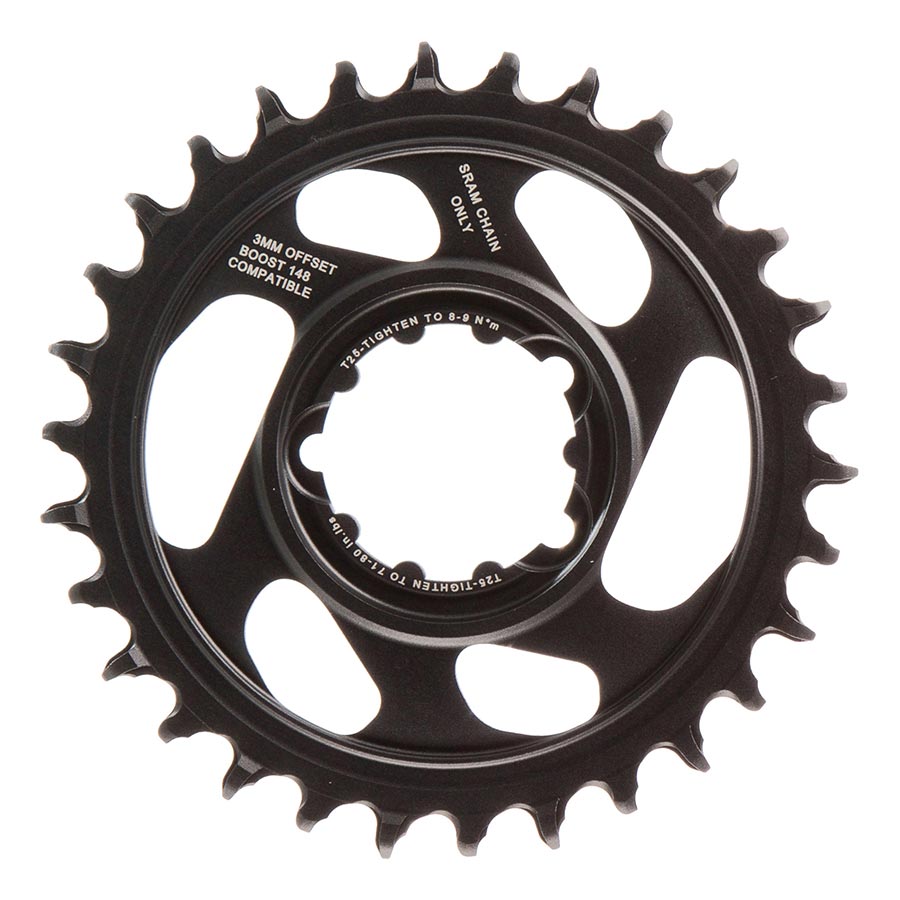 391094-05::1::391094-05::SRAM, X-SYNC 2 SL XX1 Eagle Lunar Grey 3mm, Plateau, Dents: 30, Vitesses: 12, BCD: Direct Mount, Mono-plateau, Alliage, Gris