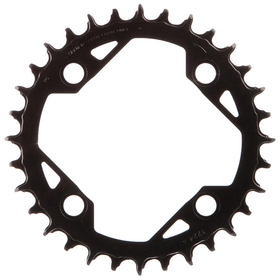 391102-02::1::391102-02::SRAM, X-SYNC 2 94mm Light E-MTB, Plateau, Dents: 32, Vitesses: 11/12, BCD: 94, Boulons: 4, Aluminium, Noir