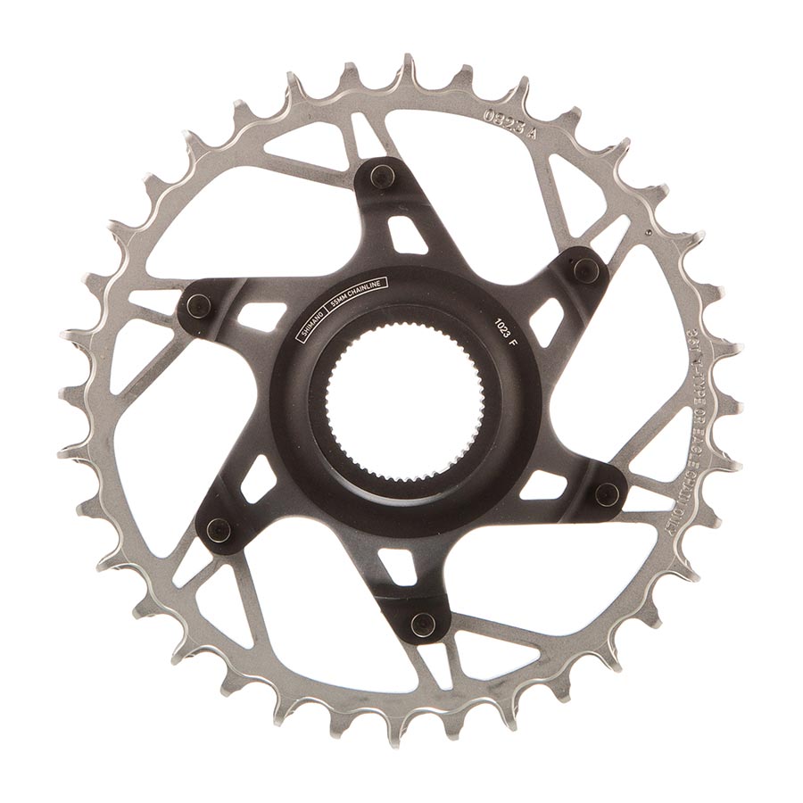 391152-02::1::391152-02::SRAM, XX Eagle T-Type DM E-MTB STEPS, Plateau, Dents: 36, Vitesses: 12, BCD: Direct Mount, Aluminium/Acier, Noir