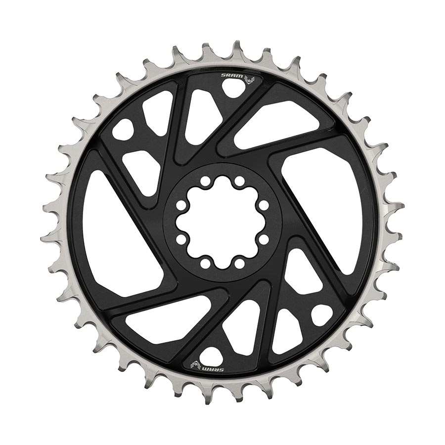 391153-06::0::391153-06::SRAM, Eagle T-Type DM XX 3mm Offset, Plateau, Dents: 34, Vitesses: 12, BCD: Direct Mount, Aluminium, Noir
