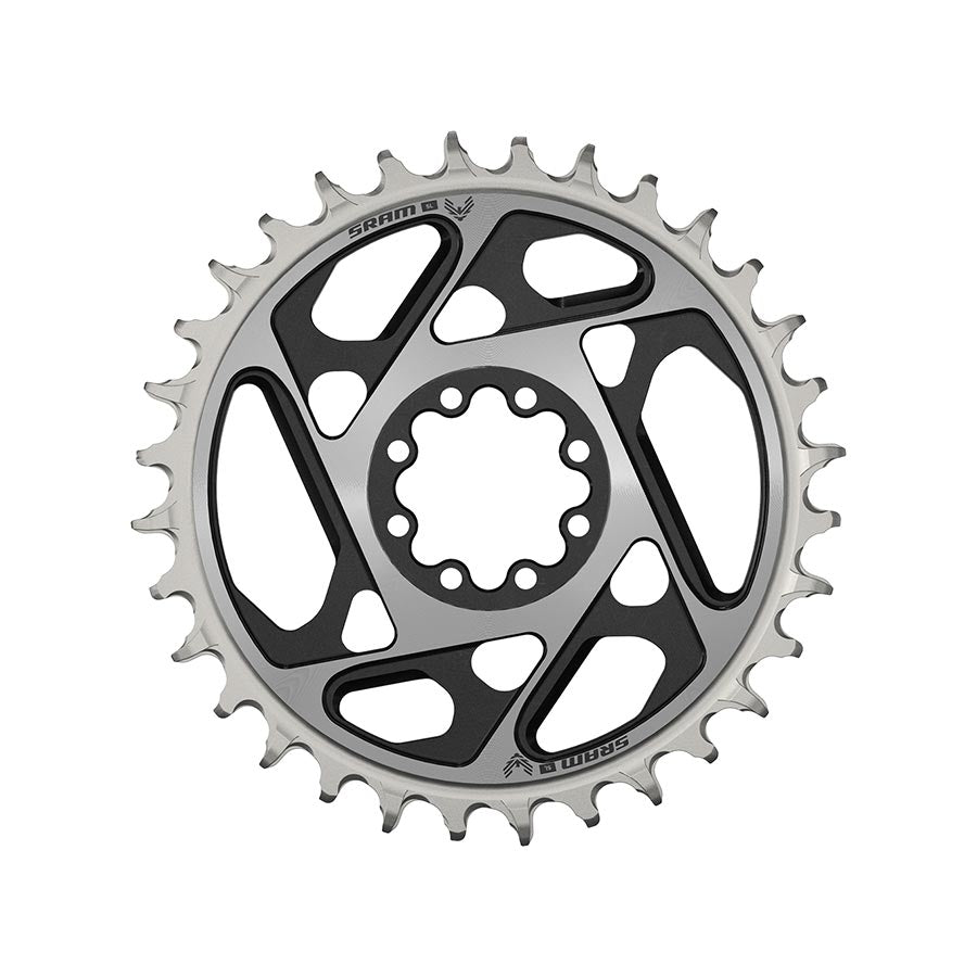 391154-01::0::391154-01::SRAM, Eagle T-Type DM XX SL 0mm Offset, Plateau, Dents: 32, Vitesses: 12, BCD: Direct Mount, Aluminium, Noir