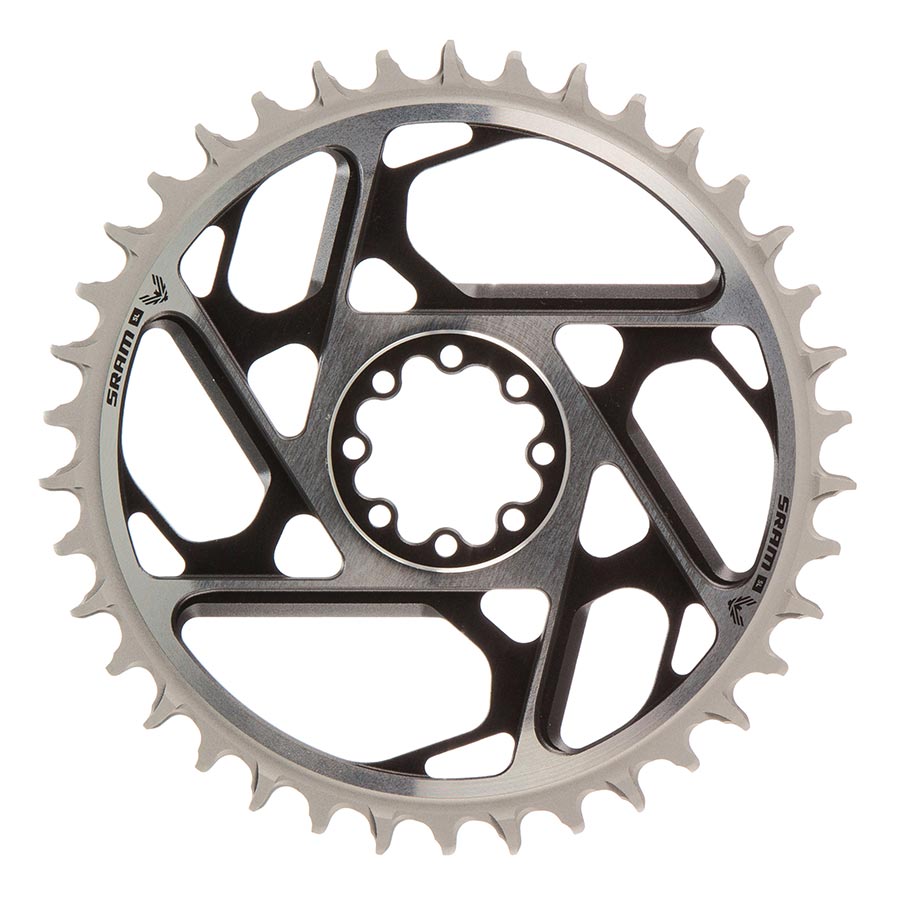 391154-08::0::391154-08::SRAM, Eagle T-Type DM XX SL 3mm Offset, Plateau, Dents: 38, Vitesses: 12, BCD: Direct Mount, Aluminium, Noir