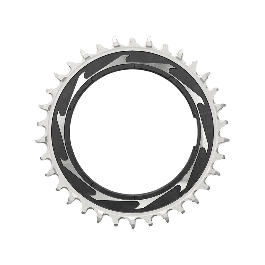 391155-02::0::391155-02::SRAM, Eagle T-Type Thread Mount 0mm Offset, Plateau, Dents: 34, Vitesses: 12, BCD: Thread Mount, Aluminium, Noir