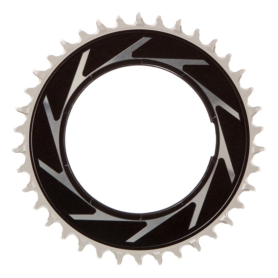 391155-04::0::391155-04::SRAM, Eagle T-Type Thread Mount 0mm Offset, Plateau, Dents: 38, Vitesses: 12, BCD: Thread Mount, Aluminium, Noir
