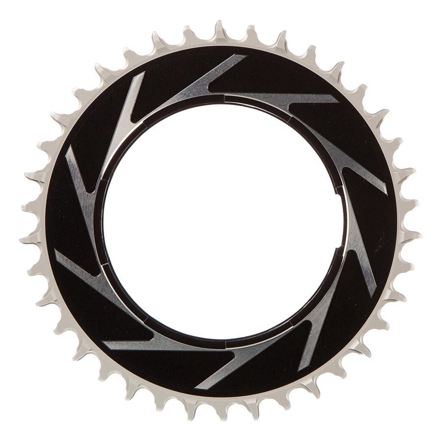 391155-08::0::391155-08::SRAM, Eagle T-Type Thread Mount 3mm Offset, Plateau, Dents: 38, Vitesses: 12, BCD: Thread Mount, Aluminium, Noir