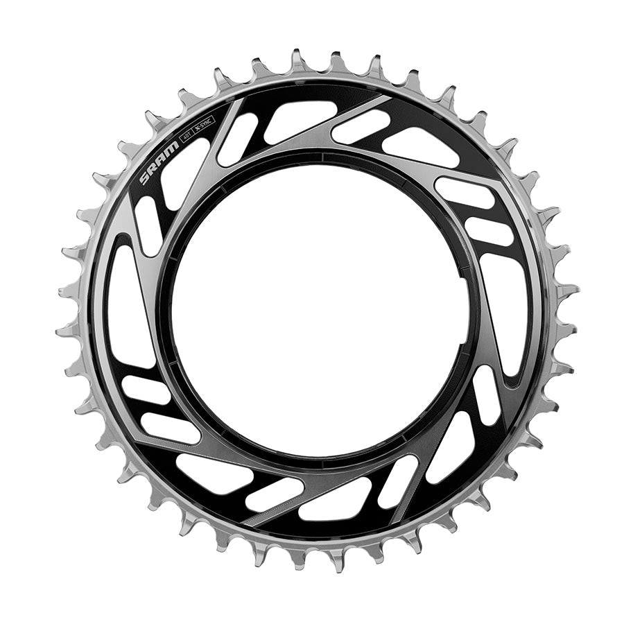 391205-01::0::391205-01::SRAM, Road Thread Mount E1, Plateau, Dents: 46, Vitesses: 12/13, BCD: Thread Mount, Aluminium