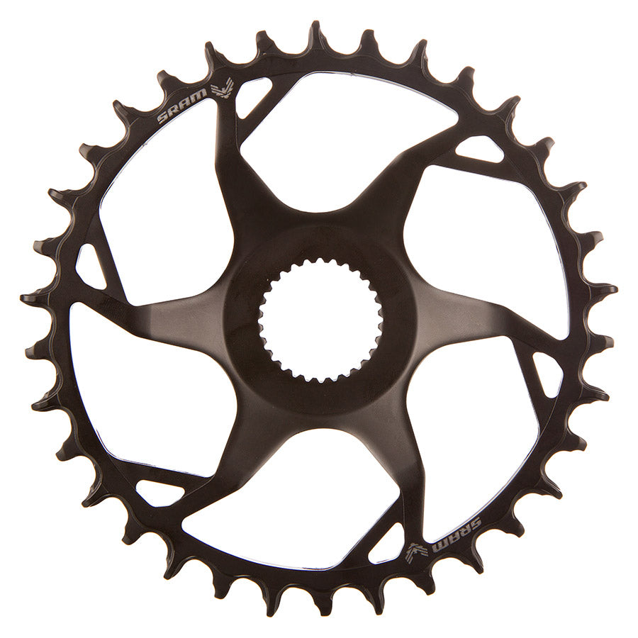 391218-03::0::391218-03::SRAM, Bosch DU38 T-Type, Plateau, Dents: 34, Vitesses: 12, BCD: Direct Mount Bosch DU38, Noir