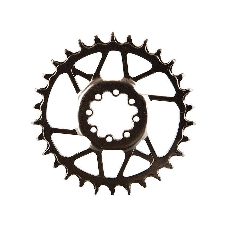 391223-01::0::391223-01::SRAM, Eagle 90 8 Bolt, Plateau, Dents: 30, Vitesses: 12, BCD: Direct Mount, Boulons: 8, Acier, Argent