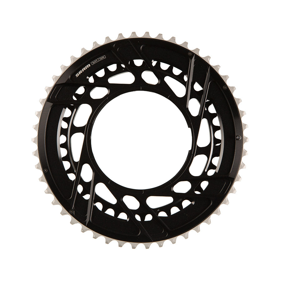 391230-03::0::391230-03::SRAM, Force E1 2x Thread Mount, Plateau, Dents: 50/37, Vitesses: 12, BCD: Thread Mount, Noir