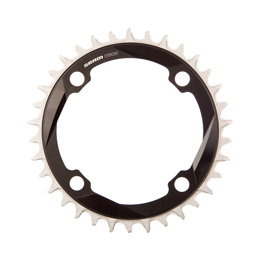 391231-02::0::391231-02::SRAM, XX T-Type 104 OCHAIN, Plateau, Dents: 34, Vitesses: 12, BCD: 104, Boulons: 4, Aluminium