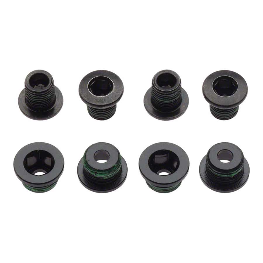 400225-01::0::400225-01::SRAM, Visserie de plateau double 4x2, Visserie de plateau, Noir, Kit