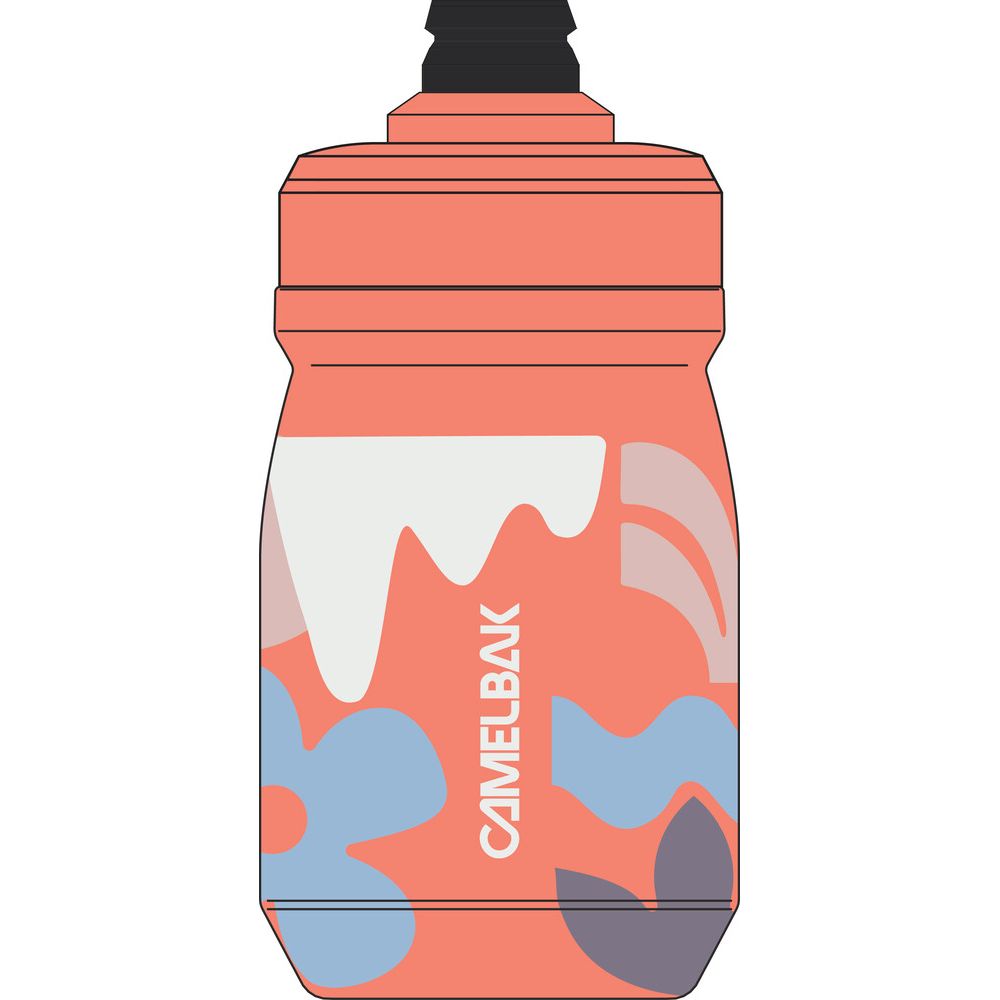C-42459-G63-OS::0::C-42459-G63-OS::PODIUM INOX 355ML FLEURS CORAIL