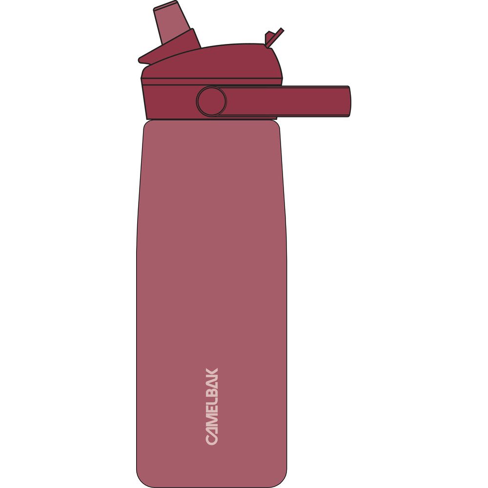 C-42472-G55-OS::0::C-42472-G55-OS::THRIVE FLIP STRAW 750ML ROUGE