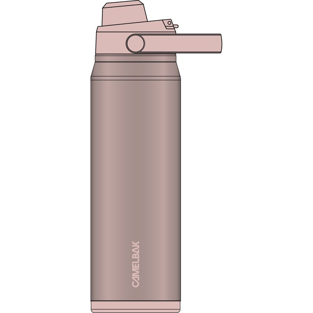 C-42477-G52-OS::0::C-42477-G52-OS::THRIVE CHUG INOX 750ML ROSE POUSSIÉREUX