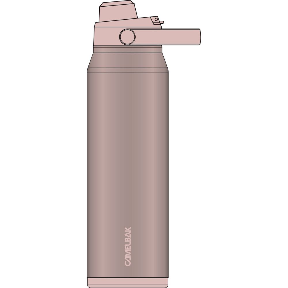 C-42478-G52-OS::0::C-42478-G52-OS::THRIVE CHUG INOX 1L ROSE POUSSIÉREUX