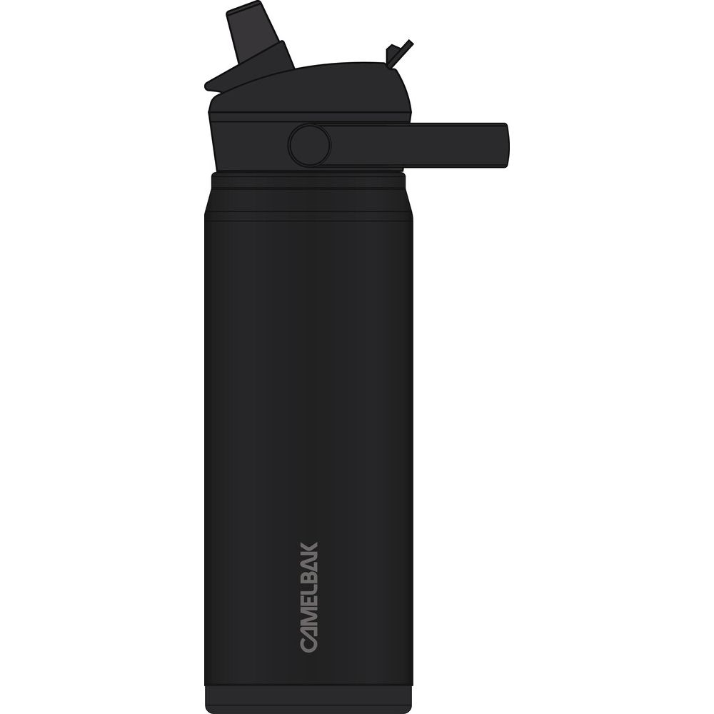 C-42482-001-OS::0::C-42482-001-OS::THRIVE FLIP STRAW INOX 600ML BLACK