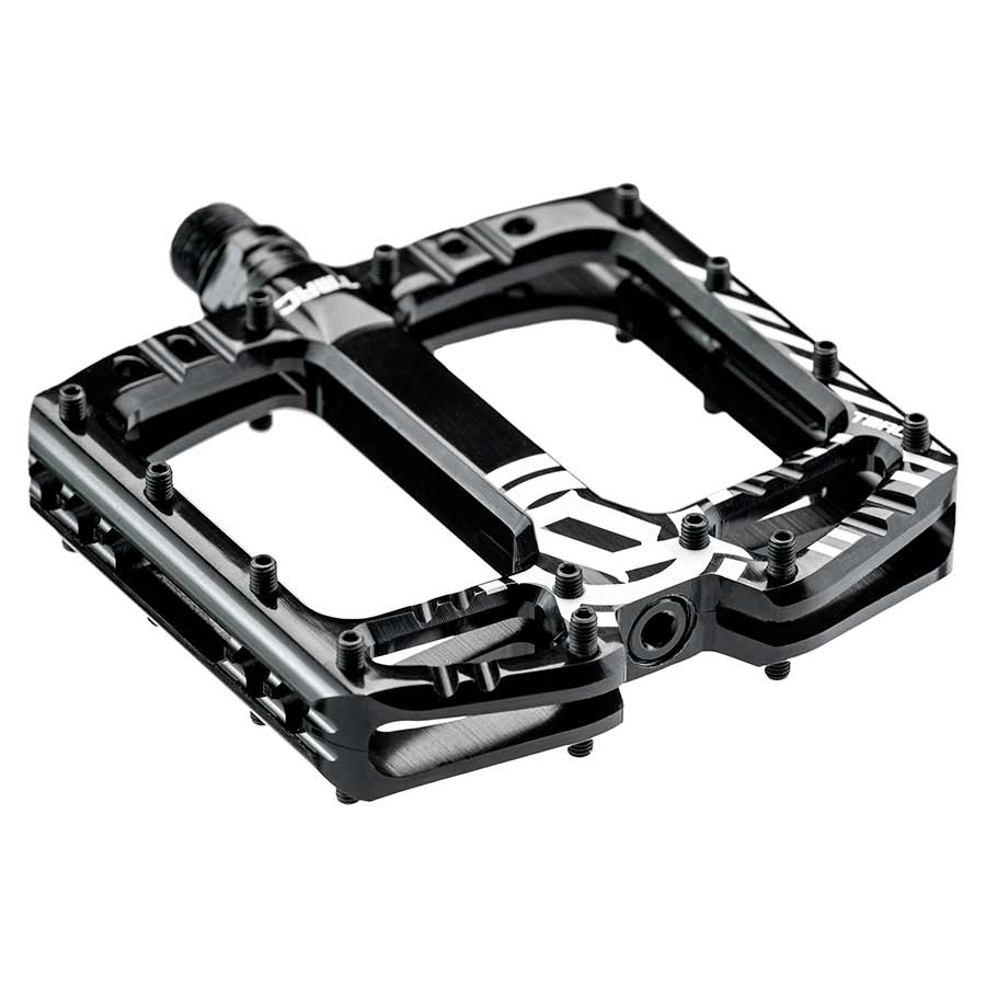 450878-01::0::450878-01::Deity, TMAC, Pédales plateformes, Corps: Aluminium, Axe: Cr-Mo, 9/16'', Noir, Paire
