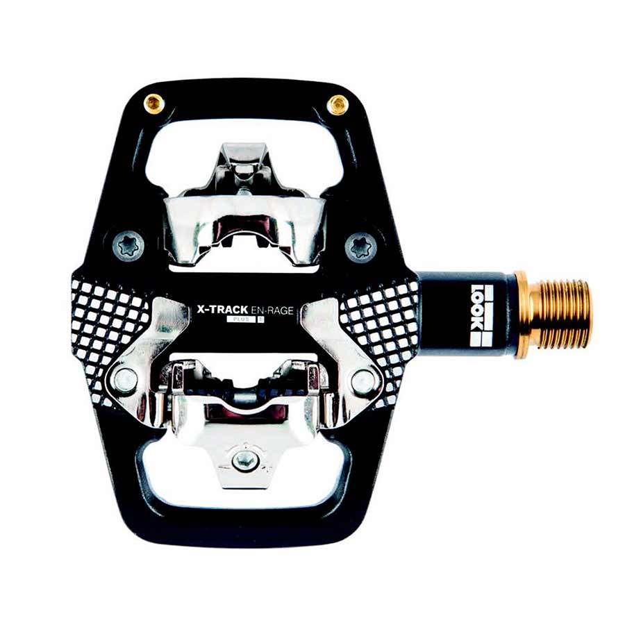 450948-01::0::450948-01::Look, X-TRACK EN-RAGE+Ti, Pédales, Corps: Aluminium, Axe: Titane, Noir, Paire