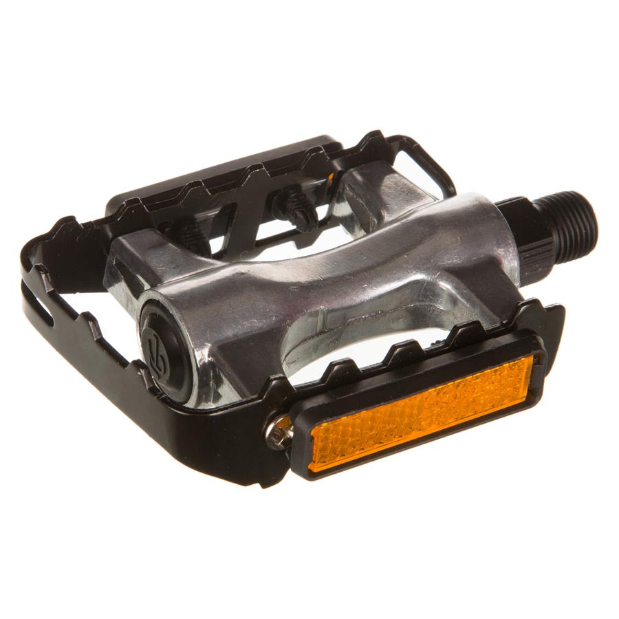 450951-01::0::450951-01::EVO, E-Sport MTN, Pédales, Corps: Aluminium, Axe: Acier, 9/16'', Argent, Paire
