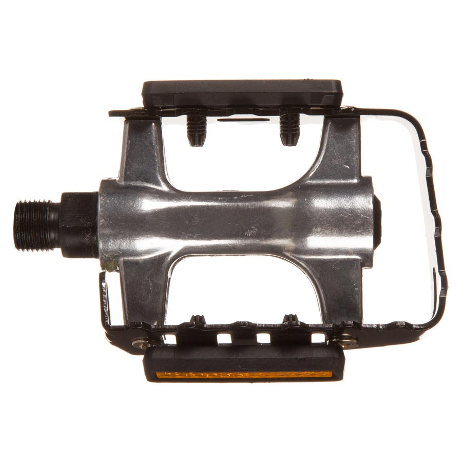 450951-01::1::450951-01::EVO, E-Sport MTN, Pédales, Corps: Aluminium, Axe: Acier, 9/16'', Argent, Paire