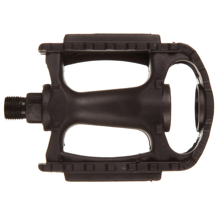 450953-02::1::450953-02::EVO, Swivel Resin, Pédales, Corps: Résine, Axe: Acier, 9/16'', Noir, Paire
