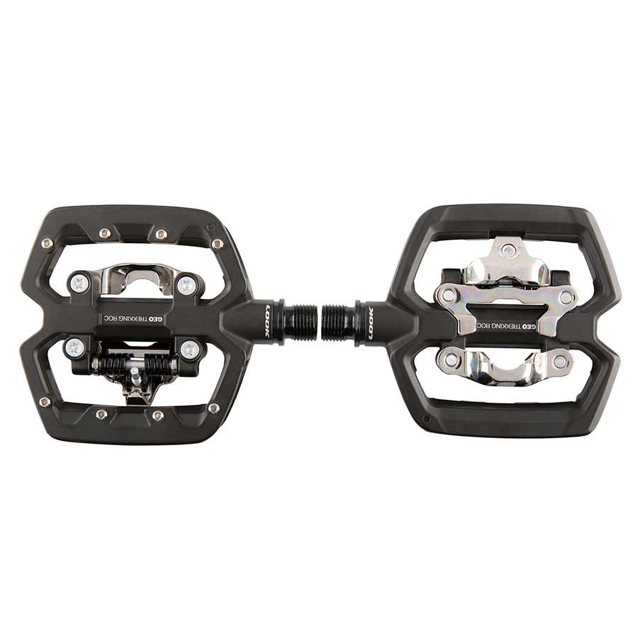 450984-01::1::450984-01::Look, GEO TREKKING ROC, Pédales, Corps: Alliage, Axe: Cr-Mo, 9/16'', Noir, Paire